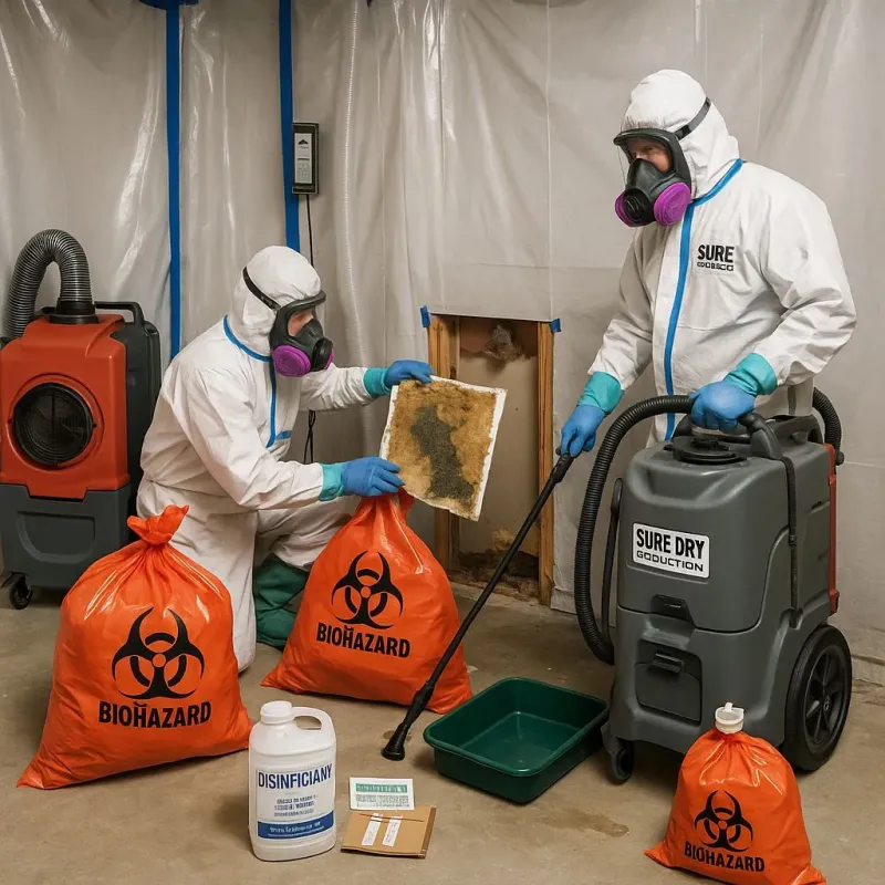 Contaminated Water Handling Protocols process in De Soto County, MS
