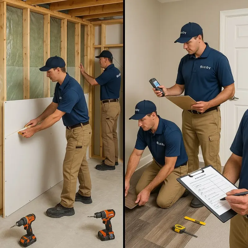 Repairs and Reconstruction process in De Soto County, MS