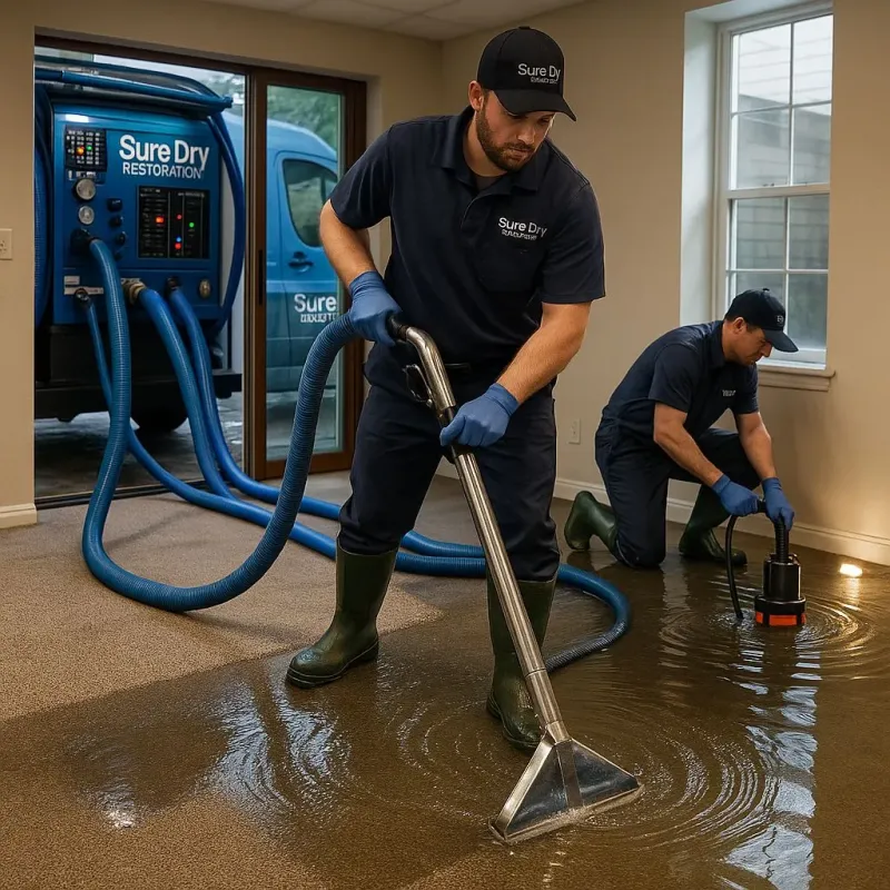 Water Extraction and Removal process in De Soto County, MS